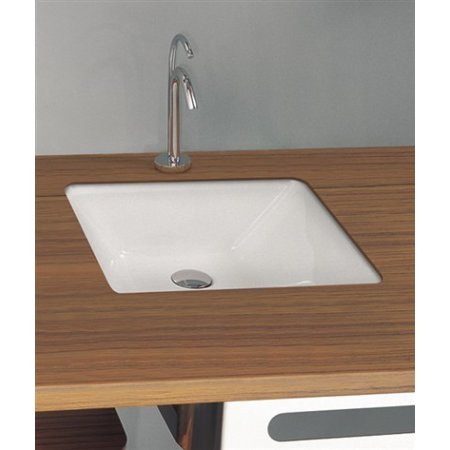 AREA CERAMICA Edge Sottopiano Umywalka 44x44 biała (AREA CERAMICAUE44X44S)