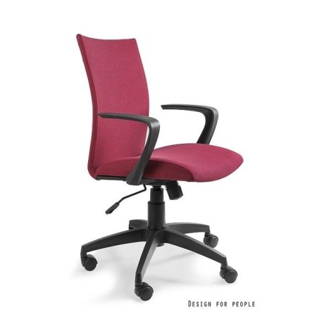 Unique Millo Fotel biurowy czerwony W-157-1-2