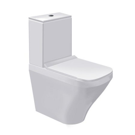 Duravit Durastyle Miska kompakt WC stojąca 37x63 cm lejowa, biała 2155090000
