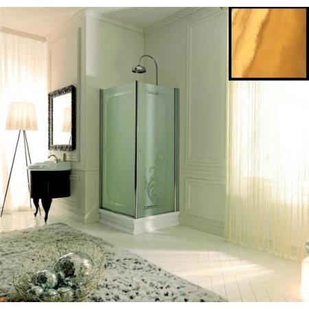 Kerasan Retro Drzwi prysznicowe 180x92 cm, złote 9140P1