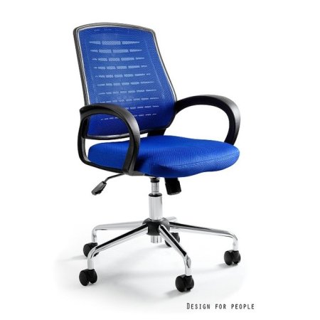 Unique Award Fotel biurowy, niebieski W-120-7