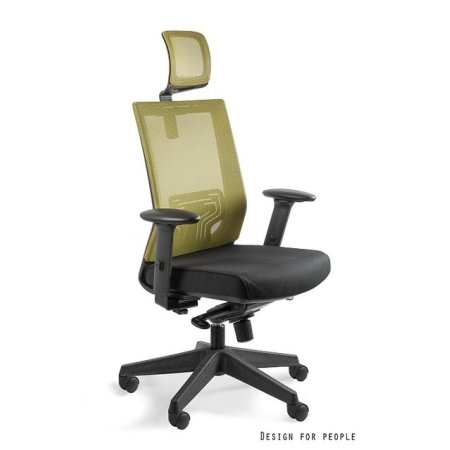 Unique Nez Fotel biurowy oliwkowy W-879K-MESH37