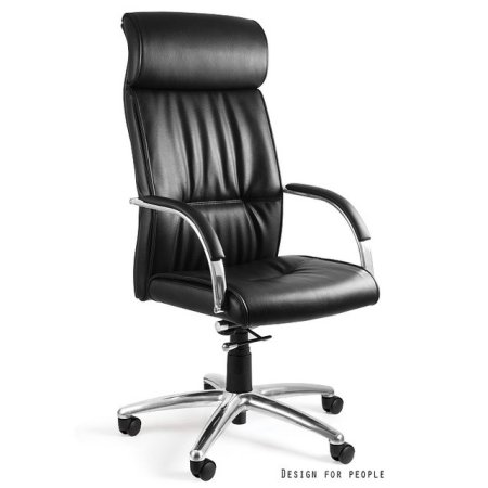 Unique Brando Fotel biurowy, czarny C049
