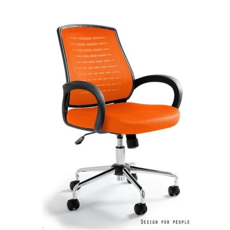 Unique Award Fotel biurowy, pomarańczowy W-120-5