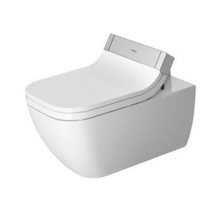 Duravit Happy D.2 Miska WC wisząca Rimless z powłoką Wondergliss, biała 2550590001
