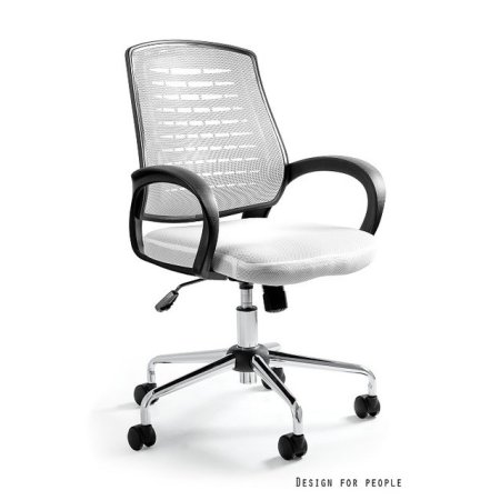 Unique Award Fotel biurowy, biały W-120-0