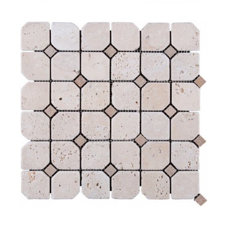 Klink Mozaika trawertyn 30,5x30,5 cm, Light hexagon 99524675