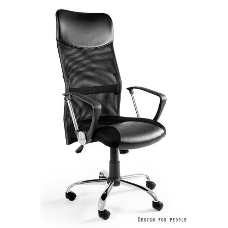 Unique Viper Fotel biurowy czarny W-03-4