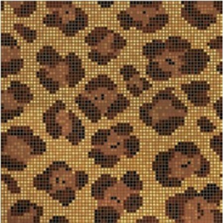 BISAZZA Leopard mozaika szklana brązowa (BIMSZLD)