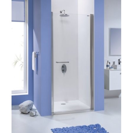 Sanplast Prestige DJ/PRIII Drzwi prysznicowe - 80/195 biały szkło przezroczyste 600-073-0730-01-401