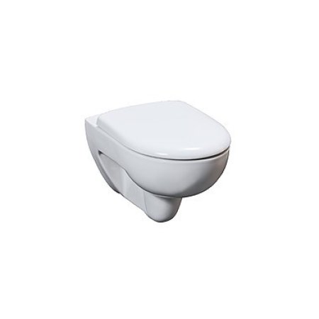 Keramag Renova Nr 1 Muszla klozetowa miska WC podwieszana 54x35,5 cm lejowa Rimfree, biała 203050