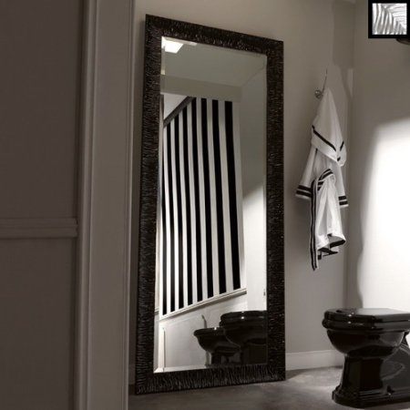 Kerasan Retro Lustro łazienkowe 70x180 cm, srebrna rama 736602