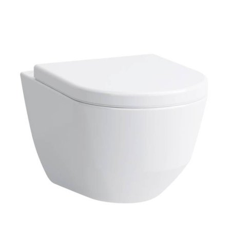 Laufen Pro Toaleta WC podwieszana 49x36 cm Rimless bez kołnierza, biała H8209650000001