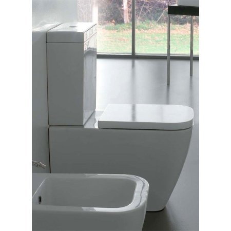 Globo Stone Toaleta WC kompaktowa 66x36 cm biała SS003.BI