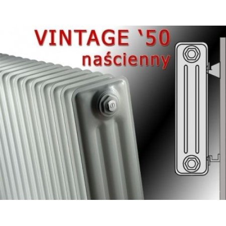 Vasco VINTAGE 50 - naścienny 478 x 1000 kolor: biały