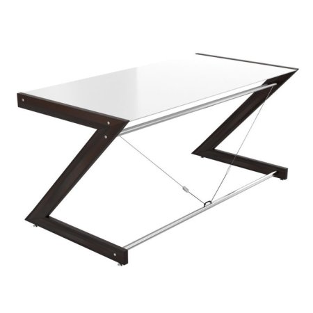 Unique Soft-Line Main Desk Biurko 152x76 cm, białe 816-01-W-W