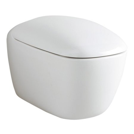 Keramag Citterio Toaleta WC podwieszana 56x36 cm lejowa, biała 203550