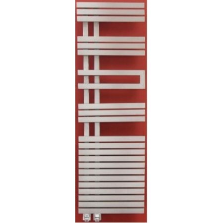 Zeta TODOR Grzejnik dekoracyjny 1390x500 rozstaw 80 kolor INOX - TO05001390