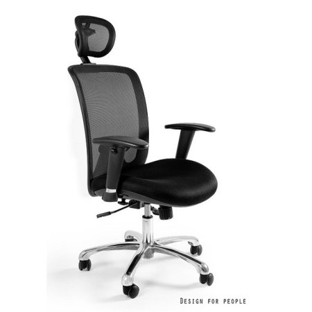Unique Expander Fotel biurowy, czarny W-94-4