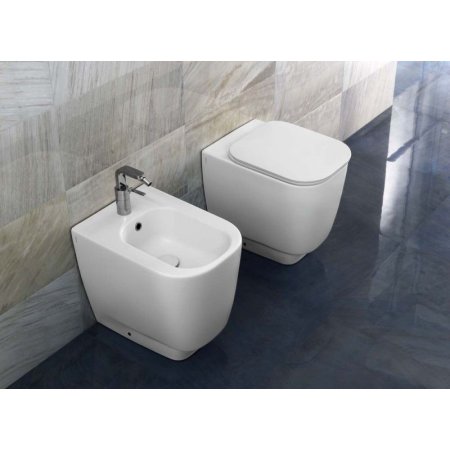 Hatria Fusion 48 Miska WC stojąca 35,5x48 cm, biała YXZK01