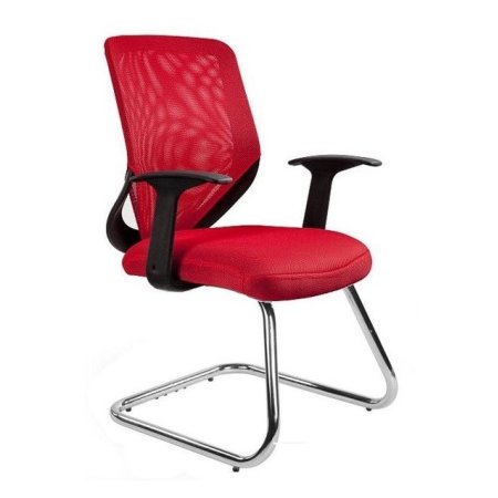 Unique Mobi Skid Fotel biurowy czerwony W-953-2
