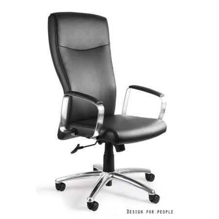 Unique Adella Fotel biurowy, czarny C239
