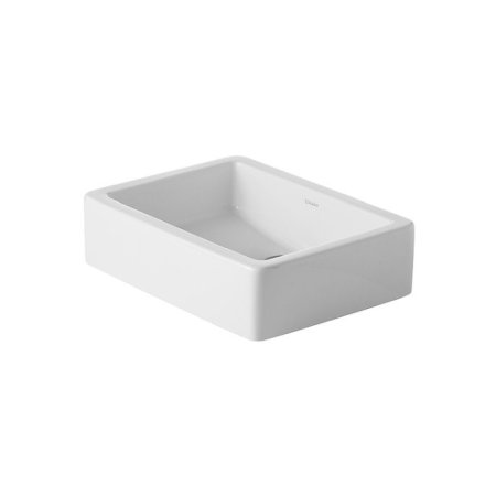 Duravit Vero Umywalka nablatowa 50x38 cm z powłoką WonderGliss, biała 04555000001