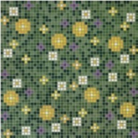 BISAZZA Primule 2 mozaika szklana zielona (BIMSZPR2)