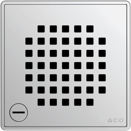 Aco Easyflow E Quadrato Ruszt do odpływu punktowego 14x14 cm stalowy 5141.21.22