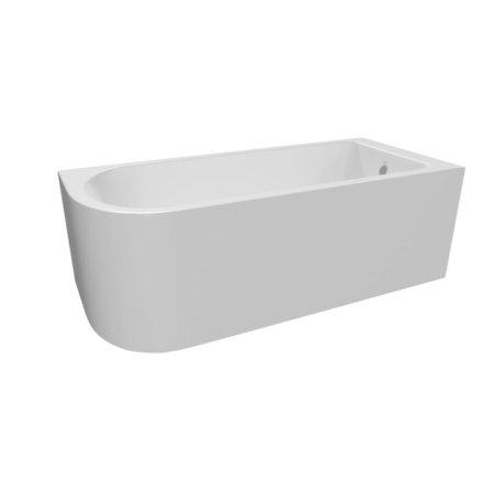 AD Naturalnie Upsala Uni Wanna wolnostojąca 170x75 cm narożna prawa biała AWW-009-170NPP-P
