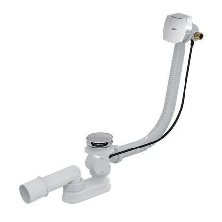 Alcaplast Syfon wannowy 57 cm chrom A565KM1