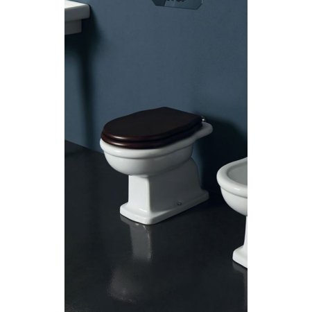 Alice Ceramica Boheme Toaleta WC stojąca 37,5x53,5x39 cm odpływ poziomy, biała 28210101