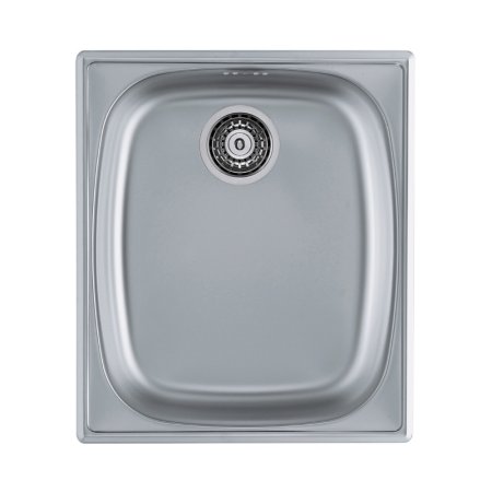 Alveus Basic 10 Zlewozmywak stalowy 38x44 cm 1-komorowy bez ociekacza satyna 1082195