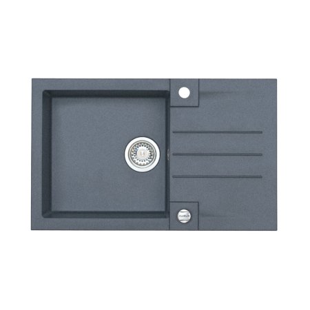 Alveus  Rock 130 Zlewozmywak granitowy 78x48 cm 1-komorowy z ociekaczem twilight 4203005