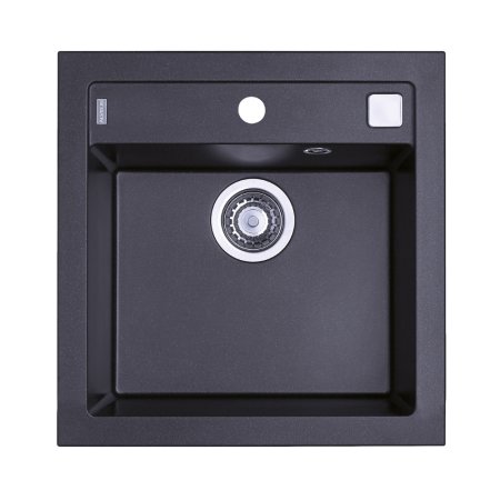 Alveus Formic 20 Zlewozmywak granitowy 52x51 cm 1-komorowy bez ociekacza twilight 4402005