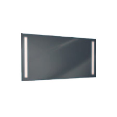 Antado Lustro prostokątne 120x60 cm z oświetleniem LED, pasek świetlny/światło odbite ciepłe L1-G1-LED3/671478