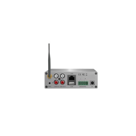 AquaSound Wzmacniacz audio WiFi 70 W srebrny WMA70