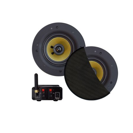 AquaSound Zestaw Wzmacniacz Bluetooth 70 W + głośniki Zumba czarny mat BMN70EASY-ZZ