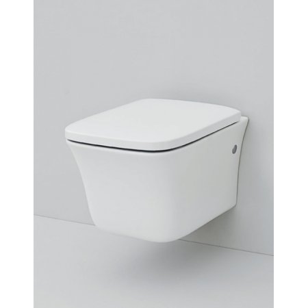Art Ceram Cow Zestaw Muszla klozetowa miska WC podwieszana 52x38 cm z deską wolnoopadającą, biały CWV00101;00+CWA00201
