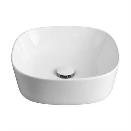 Art Ceram Ghost Umywalka nablatowa 42x12,5 cm biała GHL001