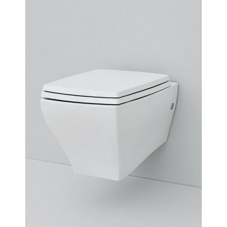 Art Ceram Jazz Zestaw Toaleta WC podwieszana 54x36 cm z deską sedesową wolnoopadającą, biały JZV00101;00+JZA00601;71