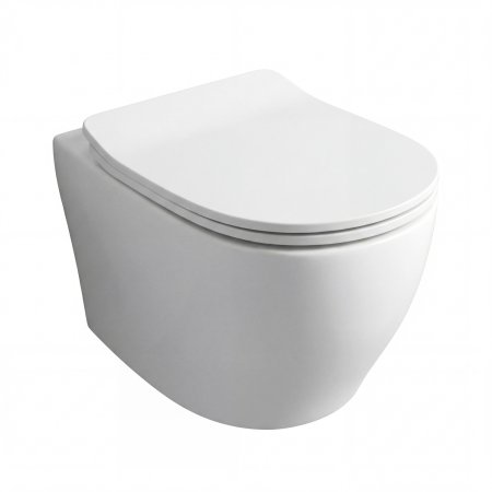 Art Ceram Ten Toaleta WC podwieszana 52x36 cm Rimless bez kołnierza biały połysk TEV00601;00