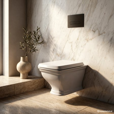 ArtCeram Civitas Toaleta WC podwieszana 54x36 cm biała CIV00101;00