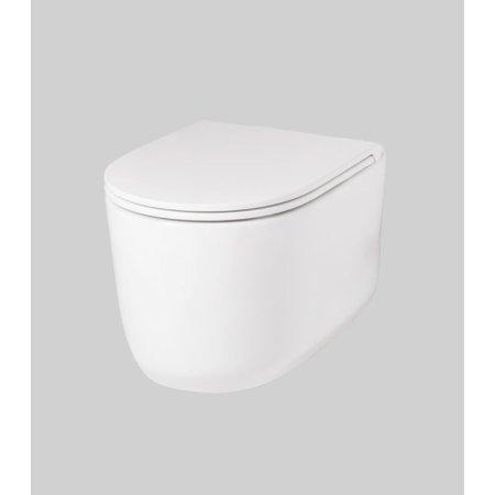 ArtCeram Gio Evolution Toaleta WC podwieszana 55x37 cm Rimless bez kołnierza, biała GIV00101;00