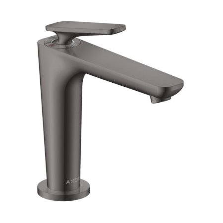 Axor Citterio C Bateria umywalkowa szlif kwadratowy bez korka czarny chrom połysk 49041330