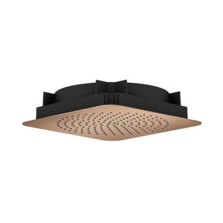 Axor Citterio C Deszczownica 27,5x27,5 cm EcoSmart czerwone złoto szczotkowane 28795310
