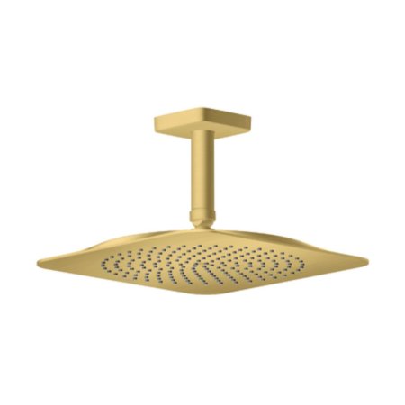 Axor Citterio C Deszczownica 27x27 cm z ramieniem sufitowym jet złoty optyczny połysk 28792990