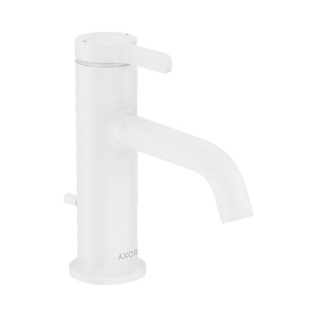 Axor One Bateria umywalkowa z korkiem biały mat 48000700