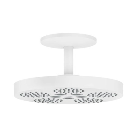 Axor One Deszczownica 28,2 cm 2-strumieniowa z ramieniem sufitowym biały mat 48494700