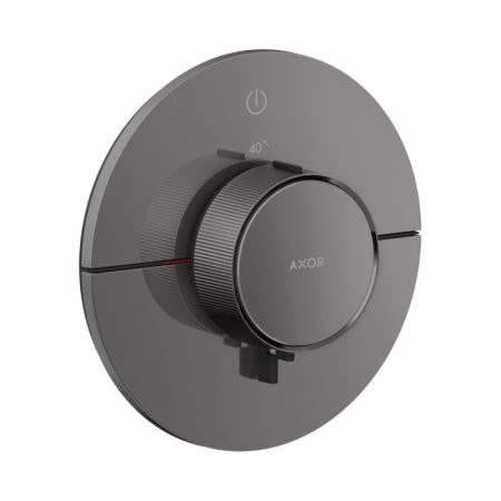 Axor ShowerSelect ID Bateria prysznicowa termostatyczna podtynkowa 1 odbiornik czarny chrom połysk 36756330
